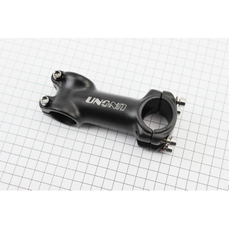 Вынос руля MTB 28,6x31,8х90мм, алюминиевый, чёрный AS-601 UNO