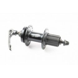 Втулка задня MTB алюмінієва 14Gx32H під касету 8-11зв, Disk-brake, 2 пром-підшипники 6200 2RS, кріпл. ексцентрик, чорна FB-A282В