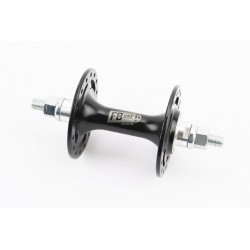 Втулка передняя FIX алюминиевая 14Gx32H, 2 пром-подшипники 6000 2RS, крепл. гайка, чёрная FB-A266FВ FB ONE