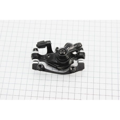 Гальмівний супорт передній (F160/R140мм), чорний Китай