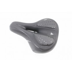 Сидіння ХВЗ 270x185мм з гелевими вставками, чорне LIETU
