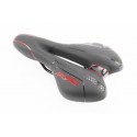 Сидіння MTB 270x160мм, чорно-червоне MYSPACE Китай