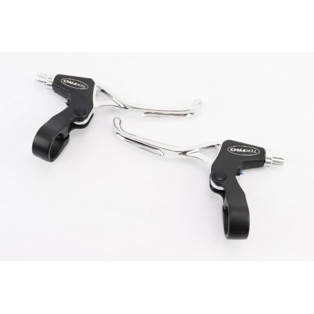 Гальмівні ручки, алюмінієві, чорно-сірі TS384A TEKTRO