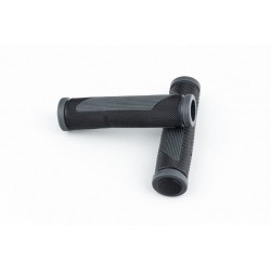 Ручки руля 125мм, чёрно-серые SBG-692 SPELLI