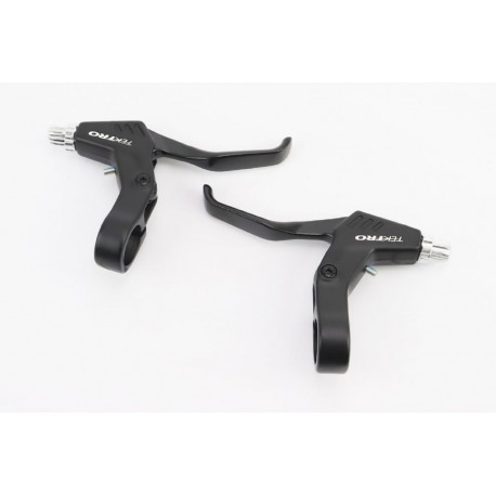 Гальмівні ручки, алюмінієві, чорно-сірі RS360A TEKTRO