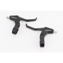 Тормозные ручки, алюминиевые, чёрно-серые RS360A TEKTRO
