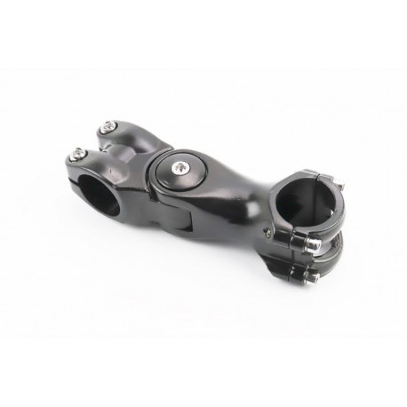 Винос керма MTB регульований 28,6x31,8х105мм, алюмінієвий, чорний Китай