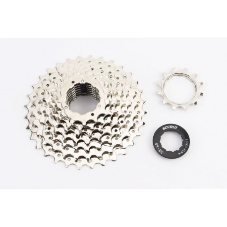 Касета 8зв. 12.14.16.18.21.24.28.32Т, хром CS-818 SUNRUN