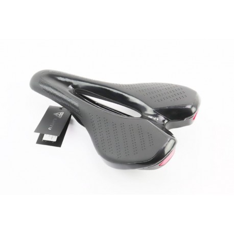 Сиденье MTB 255x155мм с фонарем, зарядка от USB, чёрное LT-911 LIETU