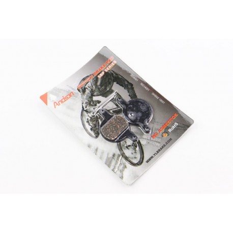 Гальмівні колодки Disk-brake (Magura Julie 2001-2008), чорні YL-1047 Andson