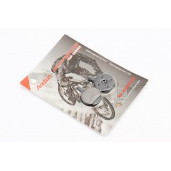 Гальмівні колодки Disk-brake (PROMAX DSK-400,410,610,610J,650,650J, XNINE), чорні YL-1048 Andson