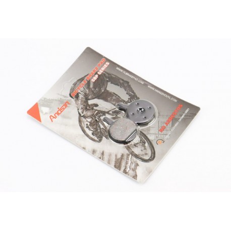 Гальмівні колодки Disk-brake (PROMAX DSK-400,410,610,610J,650,650J, XNINE), чорні YL-1048 Andson