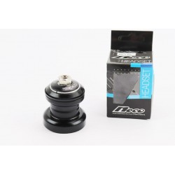 Рулевая колонка BMX 1-1/8" (34/28,6x34/30) безрезьбовой вилки, чёрная H879 Neco