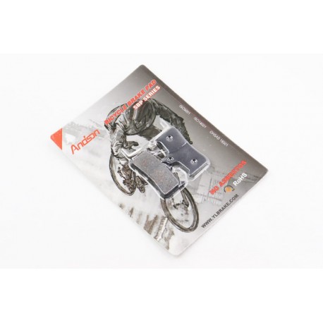 Гальмівні колодки Disk-brake (Shimano BR-M755, M755DH, XTR Pre-02, Grimeca system 8, Hope M4, Sram 9,0), чорні YL-1010 Andson