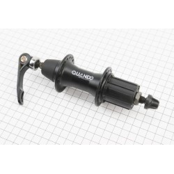 УЦЕНКА вело Втулка задняя MTB алюминиевая 14Gx36H под кассету 8-10зв, V-brake, крепл. эксцентрик, чёрная KT-WSER (нетоварный вид