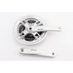 Шатуны "квадрат" 170мм, 48.38.28T MTB, алюминиевые, серые TY-CM03 PROWHEEL