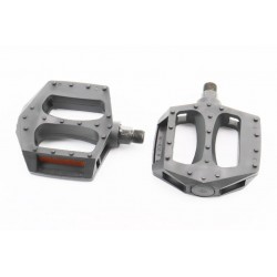 Педалі BMX 9/16" (110x100x26мм) пластикові, чорні HF-820 Китай