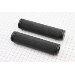 Ручки руля 125мм, черные VLG-311 VELO