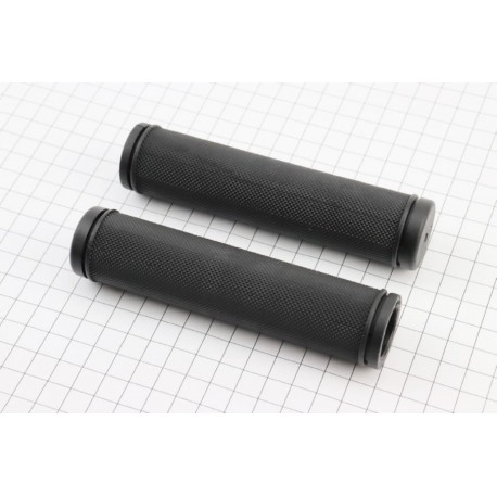 Ручки руля 125мм, черные VLG-311 VELO