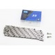 Цепь приводная 1/2х11/128х116L на 9 скоростей, серебристо-серая X9 KMC