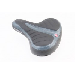 Сиденье ХВЗ 245x210мм, чёрно-серое AZ-92BF-3Q Agilette