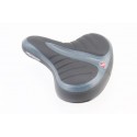 Сиденье ХВЗ 245x210мм, чёрно-серое AZ-92BF-3Q Agilette