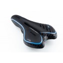 Сидіння MTB 270x160мм, чорно-синє "GEL" Китай