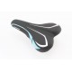 Сидіння MTB 240x140мм, чорно-синьо-біле BSK-901-В Китай