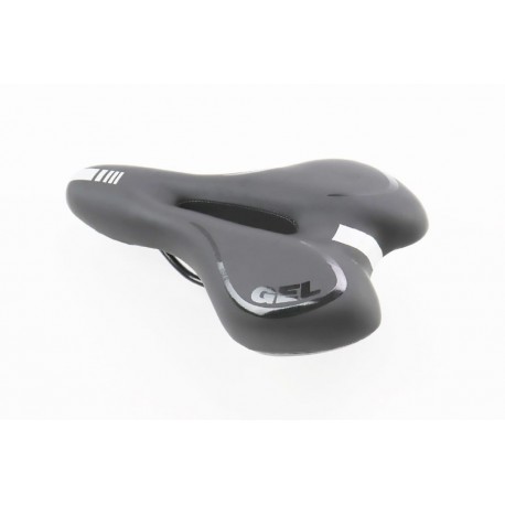 Сиденье на MTB, черно-серое "GEL" AZ-030 Китай