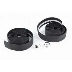 Обмотка ROAD керма 30х1800мм, з самоклеючою смугою, чорна INSPEED Китай