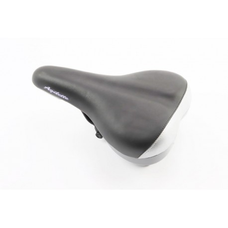 Сидіння MTB 260x160мм, чорно-сіре AZ-69 Agilette
