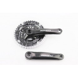 Шатуны "квадрат" 152мм, 42.34.24T MTB, чёрные GS-P321 AVANTI