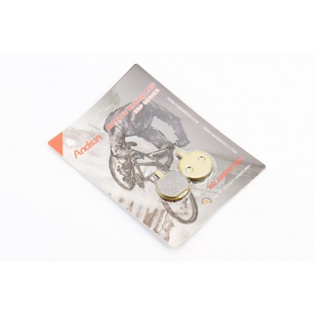 Гальмівні колодки Disk-brake (Hayes MX2,3, Sole, Artec ADC-01, JAK-5, Bolids Boli-BB2), жовті YL-1025 Andson