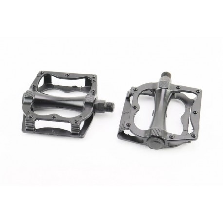Педалі MTB широкі 9/16" (105x96x26мм) алюмінієві, чорні Китай