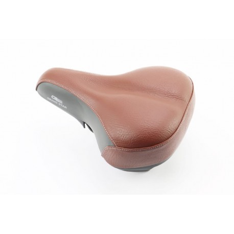 Сиденье ХВЗ 260x195мм, коричнево-серое GS-809B11D Grand Star