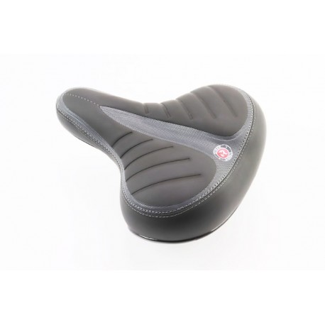 Сидіння ХВЗ 245x210мм, чорно-сіре HBAZ-5555 Китай