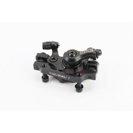 Гальмівний супорт передній (F160/R140мм), чорний BL-BB7 Китай