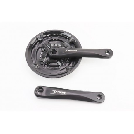 Шатуны "квадрат" 170мм, 42.34.24T MTB, алюминиевые, чёрные MA-AC49 PROWHEEL