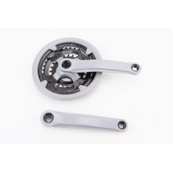 Шатуни "квадрат" 170мм, 42.34.24T MTB, сірі GR 05 (можливі потертості) Китай