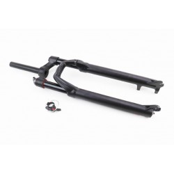 Вилка 29" амортизаційна, без різьби 1-1/8" (28,6мм), шток 200мм, з ходом 110мм, Disk-brake, пружинно-оливна, виносний Lockout, а