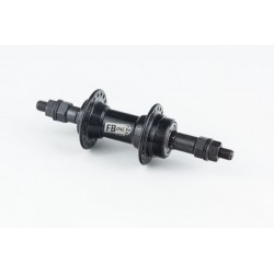 Втулка задня MTB алюмінієва 14Gx36H під вільнобіг, V-brake, 2 пром-підшипники 6200 2RS, кріпл. гайка, чорна FB-A201RB FB ONE