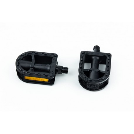 Педалі CHILD 9/16" (96x65x26мм) пластикові, чорні NW-90A FPD