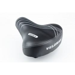 Сиденье ХВЗ 260x220мм, на металлическом основании, чёрное VELOMAN S007 Baisike