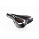 Сиденье MTB 265x150мм, чёрно-серо-красное CROSSRIDE BSK-143A Китай