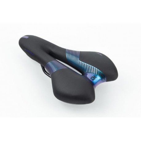 Сидіння MTB 270x160мм, чорно-синє "GEL" SD-8067 Китай