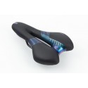 Сидіння MTB 270x160мм, чорно-синє "GEL" SD-8067 Китай