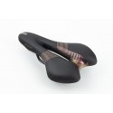 Сиденье MTB 270x160мм, чёрно-фиолетовое "GEL" SD-8067 Китай