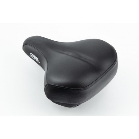 Сиденье ХВЗ 260x195мм, чёрно-серое GS-809B11D, НЕ оригинал Grand Star