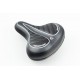 Сиденье ХВЗ 245x210мм, чёрно-серое SD-7234 Китай