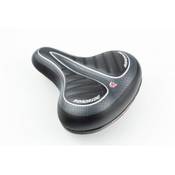 Сиденье ХВЗ 245x210мм, чёрно-серое SD-7234 Китай